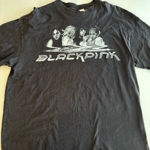 H&M Blackpink Oversize Graphic T-Shirt